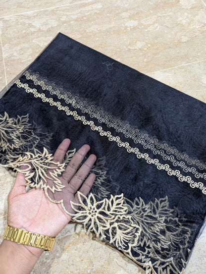 High Quality Polyester Coloured Organza Dupatta – Multiple Colours | Badar and Sons